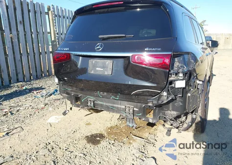 2021 Mercedes-Benz Gls 580 4Matic z USA, uszkodzony, nr VIN 4JGFF8GE5MA563582